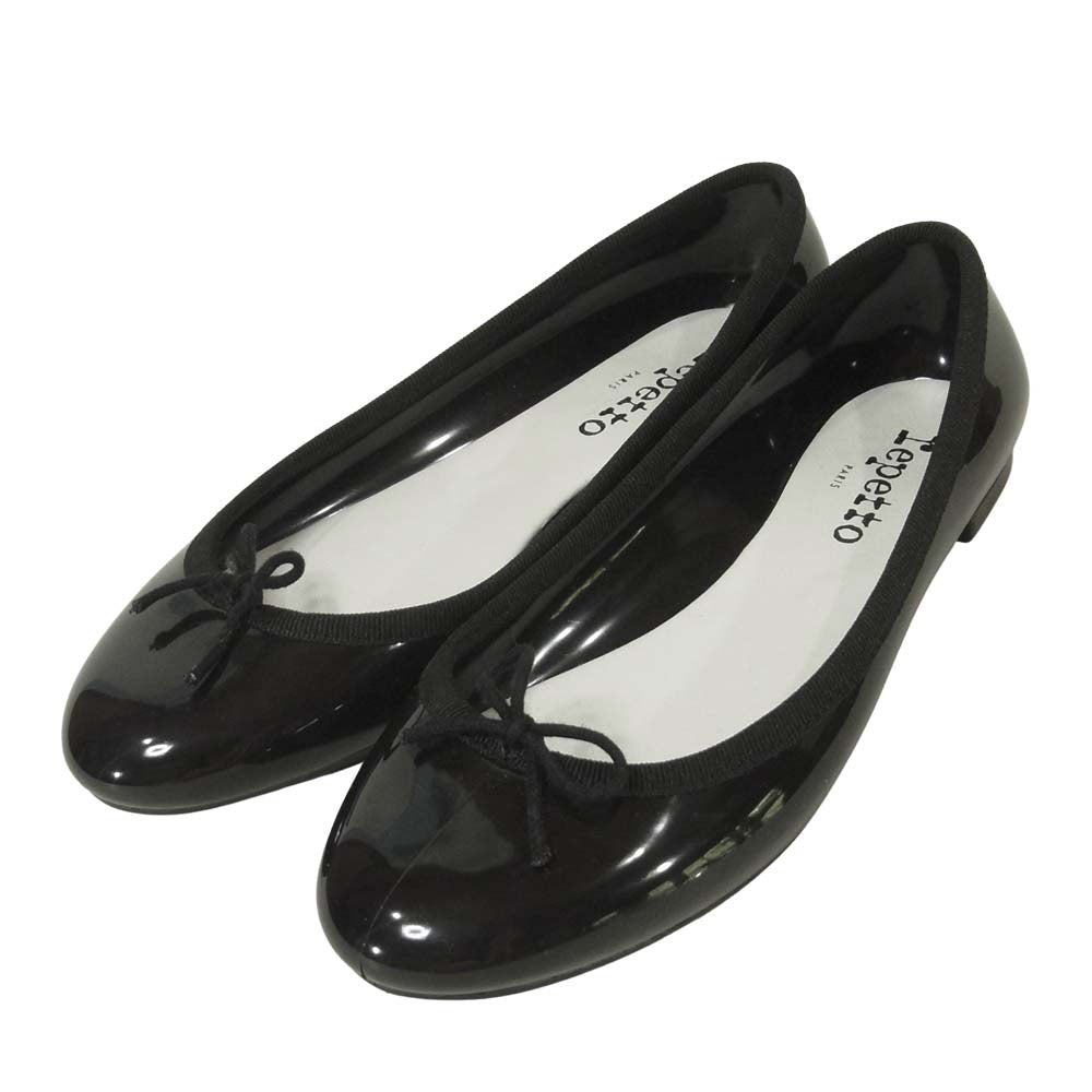 repetto レペット 51182-1-50499 CENDRILLON BABY レイン シューズ ポルトガル製 ブラック系 36【美品】【中古】
