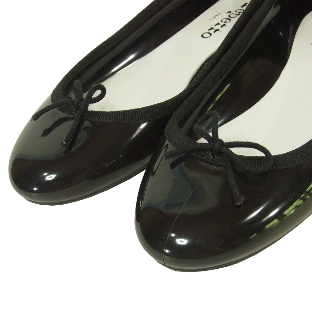 repetto レペット 51182-1-50499 CENDRILLON BABY レイン シューズ ポルトガル製 ブラック系 36【美品】【中古】