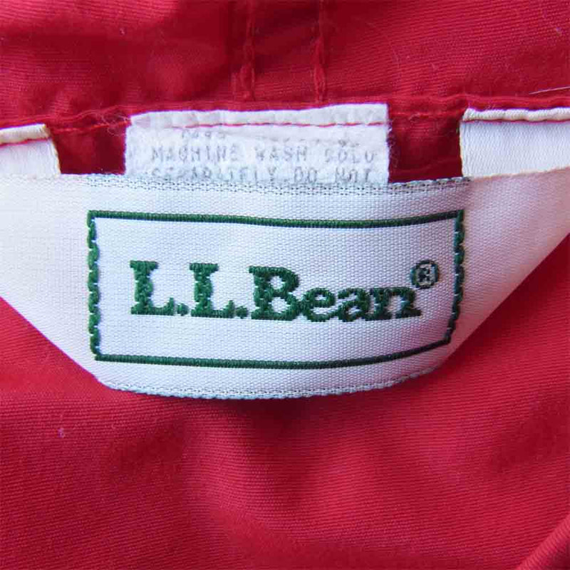 L.L.Bean エルエルビーン T448 アノラックパーカー レッド系 M【中古】