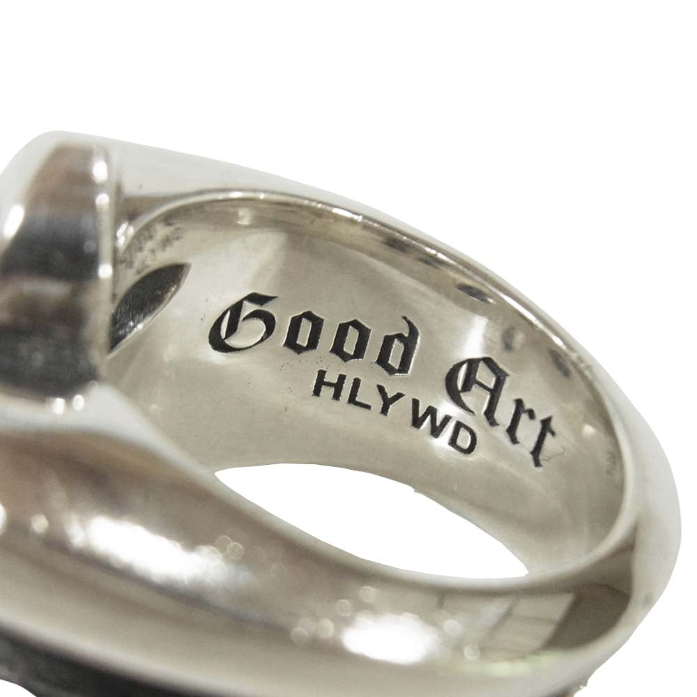 グッド アート ハリウッド MODEL 28 RING ラージ フラワー リング シルバー 925 シルバー系 23号【中古】
