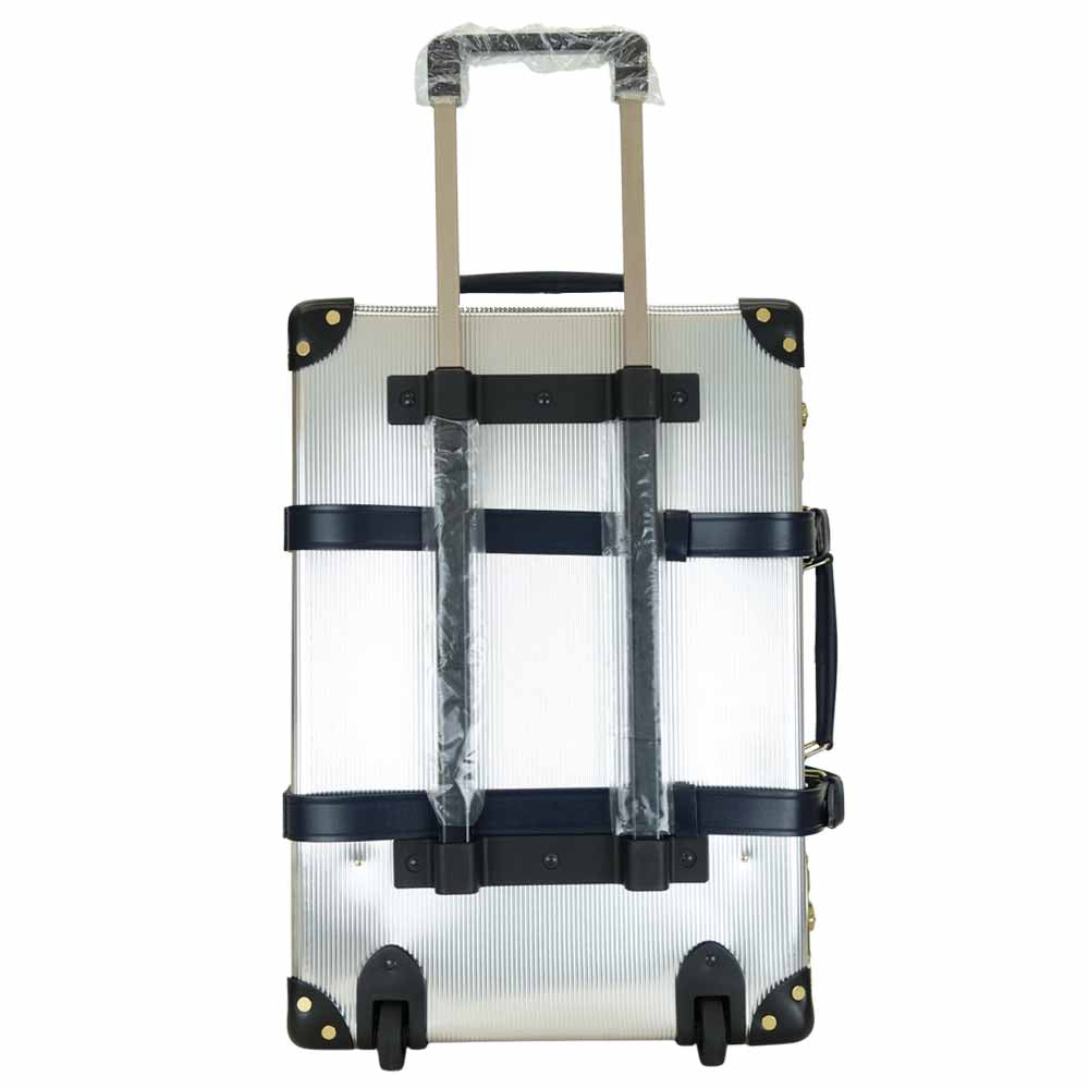 Sacai サカイ × GLOBE TROTTER グローブトロッター 17AW Luggage スーツケース キャリーケース ビジネスバッグ シルバー系【極上美品】【中古】