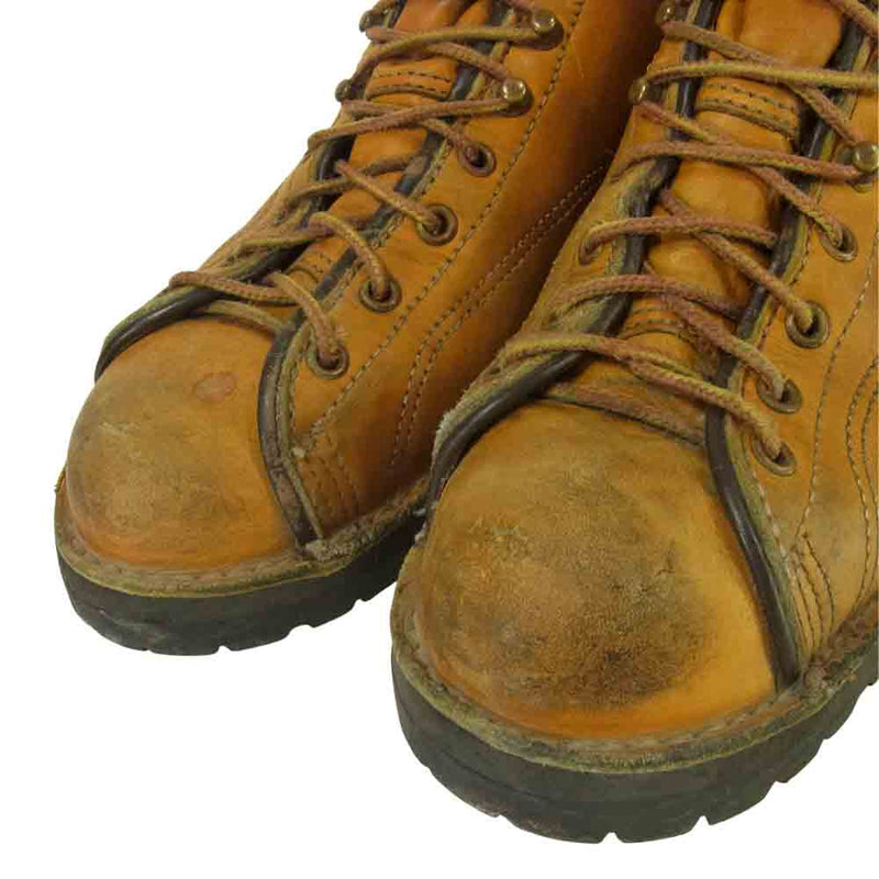 Danner ダナー 13400X 白タグ GRINGO WOODSMAN ウッズマン ブーツ レザー アメリカ製 ライトブラウン系 US8【中古】