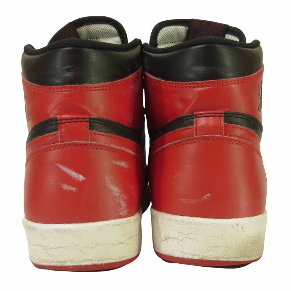 NIKE AIR JORDAN ナイキ ジョーダン 768861-001 1.5 RETRO HIGH THE RETURN ハイ スニーカー ブラック系 レッド系 28.5cm【中古】
