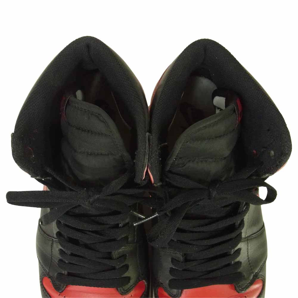 NIKE AIR JORDAN ナイキ ジョーダン 768861-001 1.5 RETRO HIGH THE RETURN ハイ スニーカー ブラック系 レッド系 28.5cm【中古】