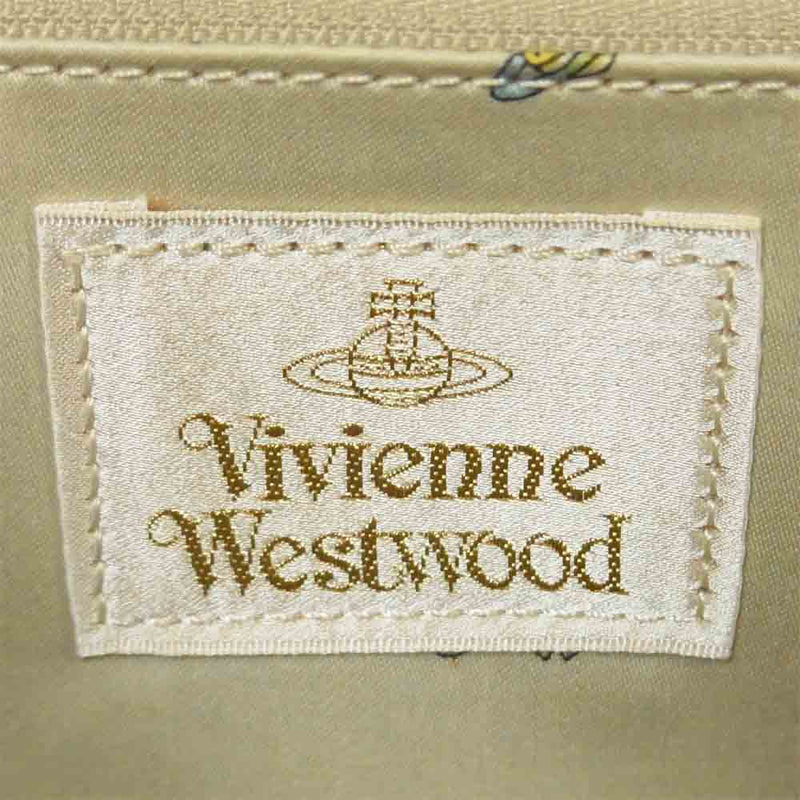 Vivienne Westwood ヴィヴィアンウエストウッド プレーン バッグ ブリーフケース ビジネスバッグ ブラック系【中古】