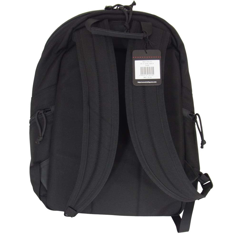 BRIEFING ブリーフィング BRA211P03 USA製 DELTA ALPHA PACK M デルタ アルファ バックパック ブラック系【新古品】【未使用】【中古】