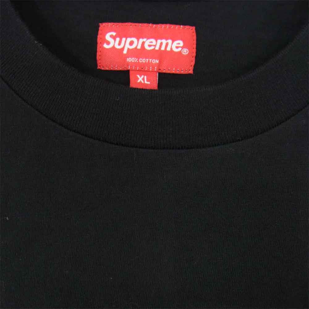Supreme シュプリーム 21SS Intarsia Spellout S/S Top インターシャ スペルアウト 半袖 Tシャツ ブラック系 XL【新古品】【未使用】【中古】