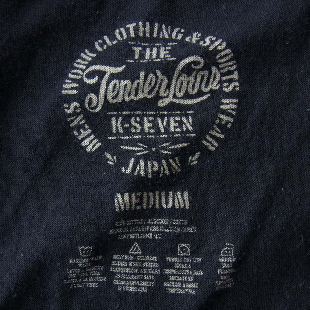 TENDERLOIN テンダーロイン 胸ポケット 半袖 Tシャツ ブラック系 M【中古】