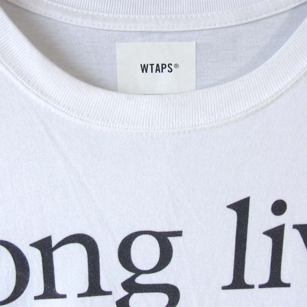 WTAPS ダブルタップス 20SS LONG LIVE WTAPS MONOLITH TEE Tシャツ ホワイト系 3【中古】