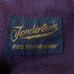 TENDERLOIN テンダーロイン シェーンステッチ 刺繍 オープンカラー シャツ パープル系 S【中古】