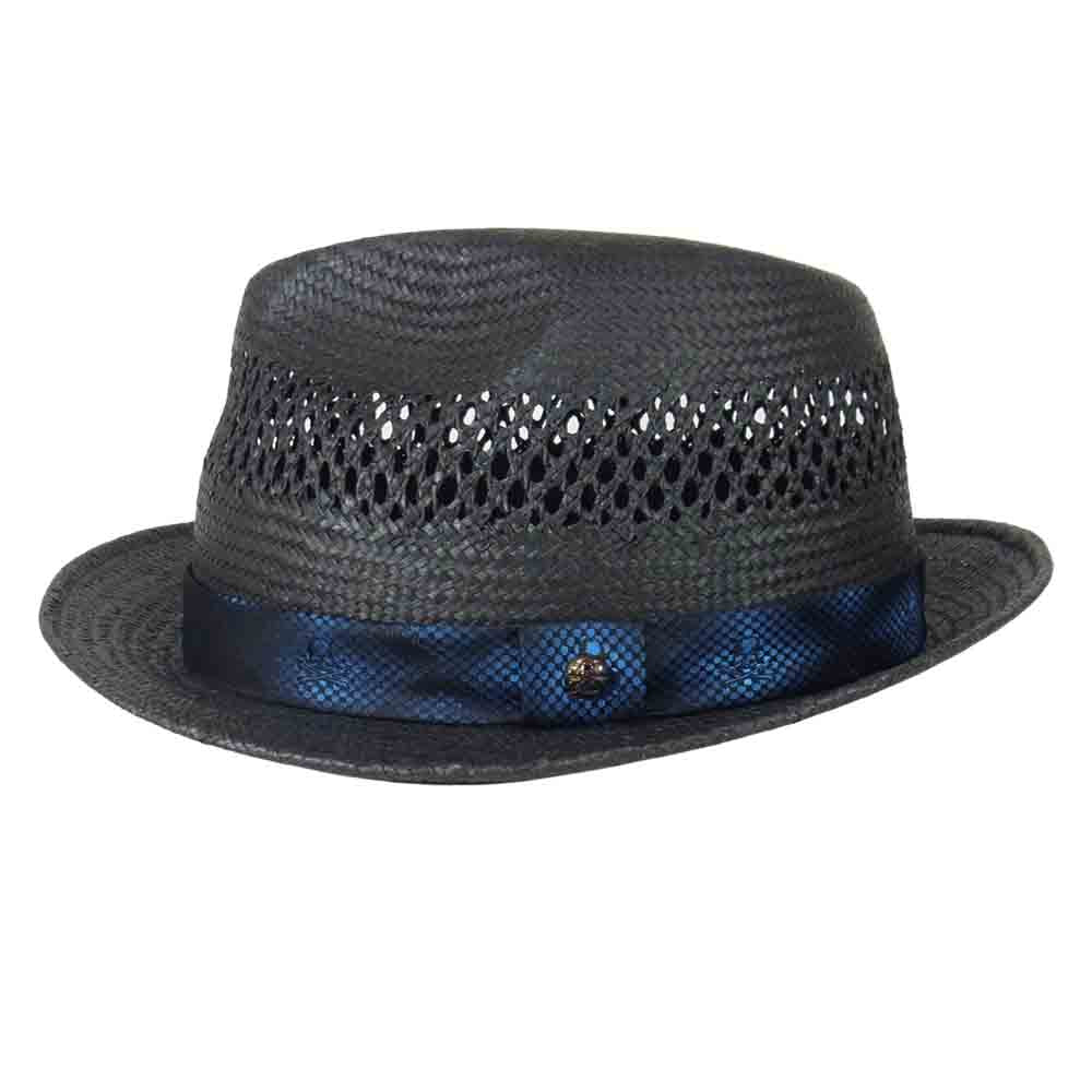 ROEN ロエン シルク リボン ペーパー ハット ブラック系 M【中古】