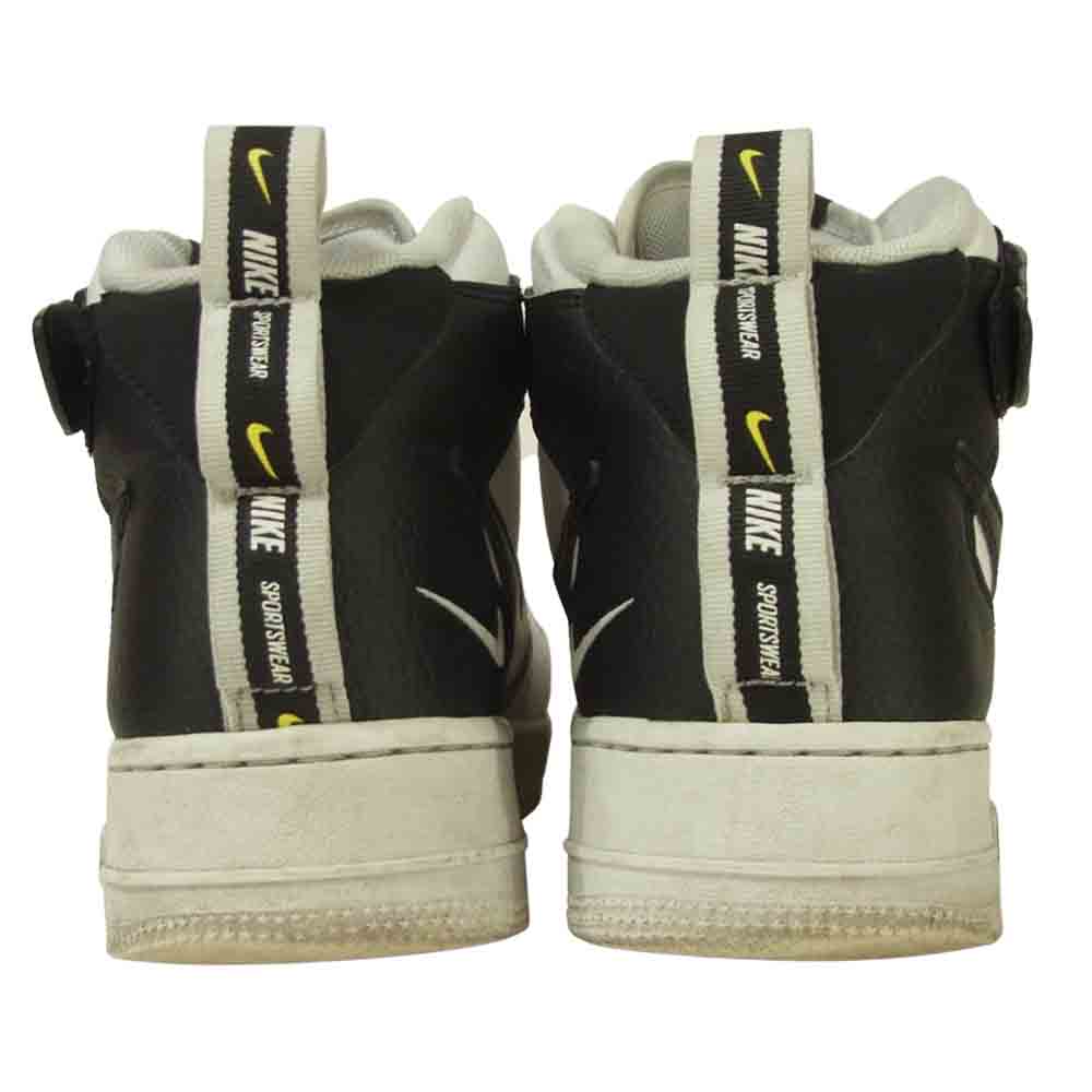 NIKE ナイキ 804609-103 AIR FORCE 1 MID エア フォース ワン ミッド スニーカー ホワイト系 27.5cm【中古】