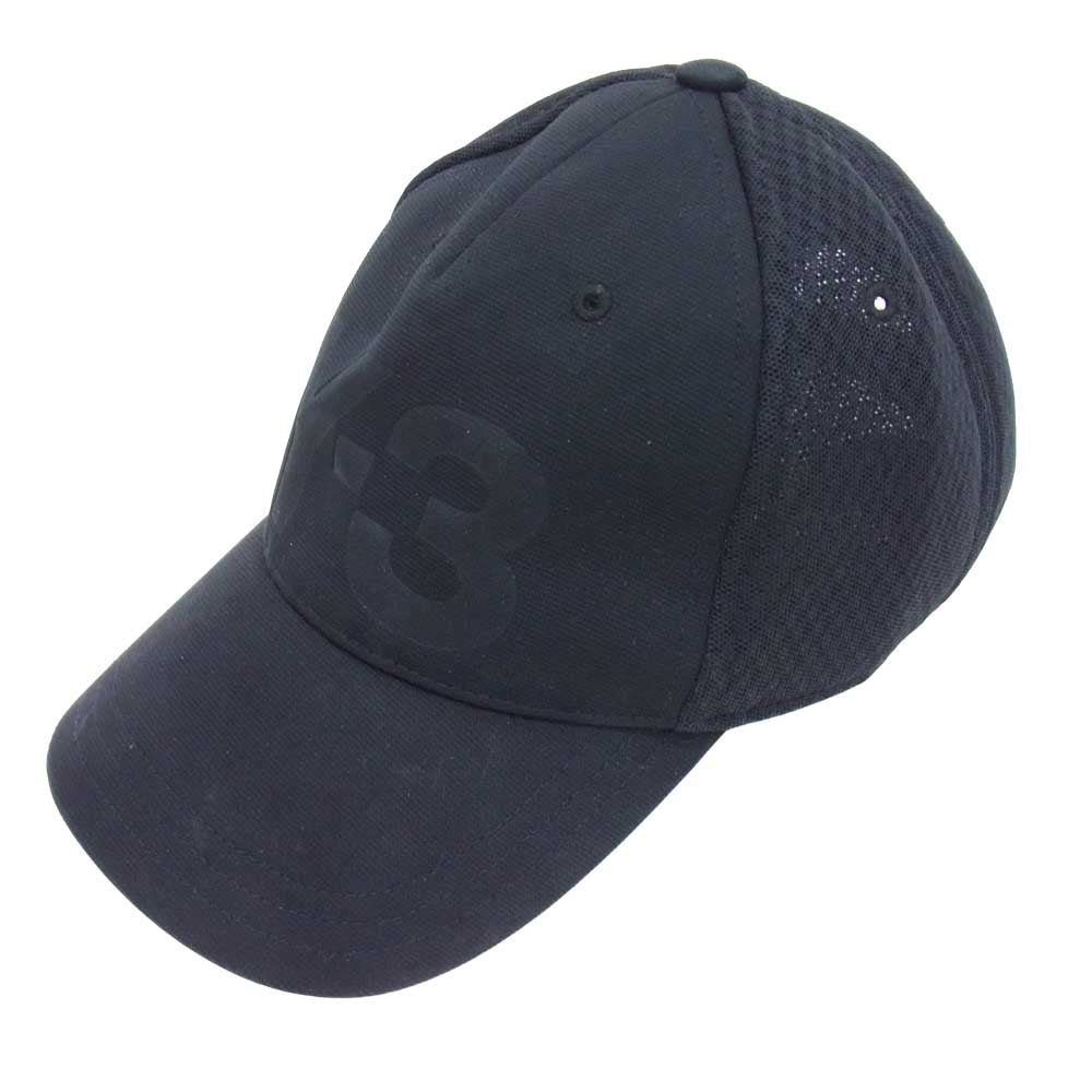 Yohji Yamamoto ヨウジヤマモト Y-3 ワイスリー DT0884 TRUCKER CAP トラッカー キャップ ブラック系 58【中古】