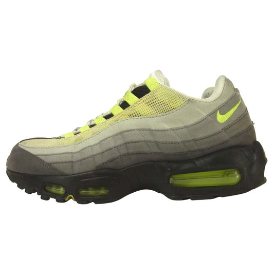 NIKE ナイキ 554970-071 AIR MAX 95 OG black volt エアマックス イエローグラデーション スニーカー グレー系 27cm【中古】