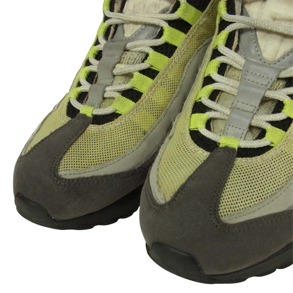 NIKE ナイキ 554970-071 AIR MAX 95 OG black volt エアマックス イエローグラデーション スニーカー グレー系 27cm【中古】