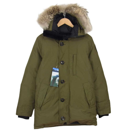 CANADA GOOSE カナダグース 3455JMB R 国内正規品 AMERICAN RAG CIE アメリカンラグシー 別注 KINGSTON キングストン ブラックラベル ダウン ジャケット カーキ系 S/P【中古】