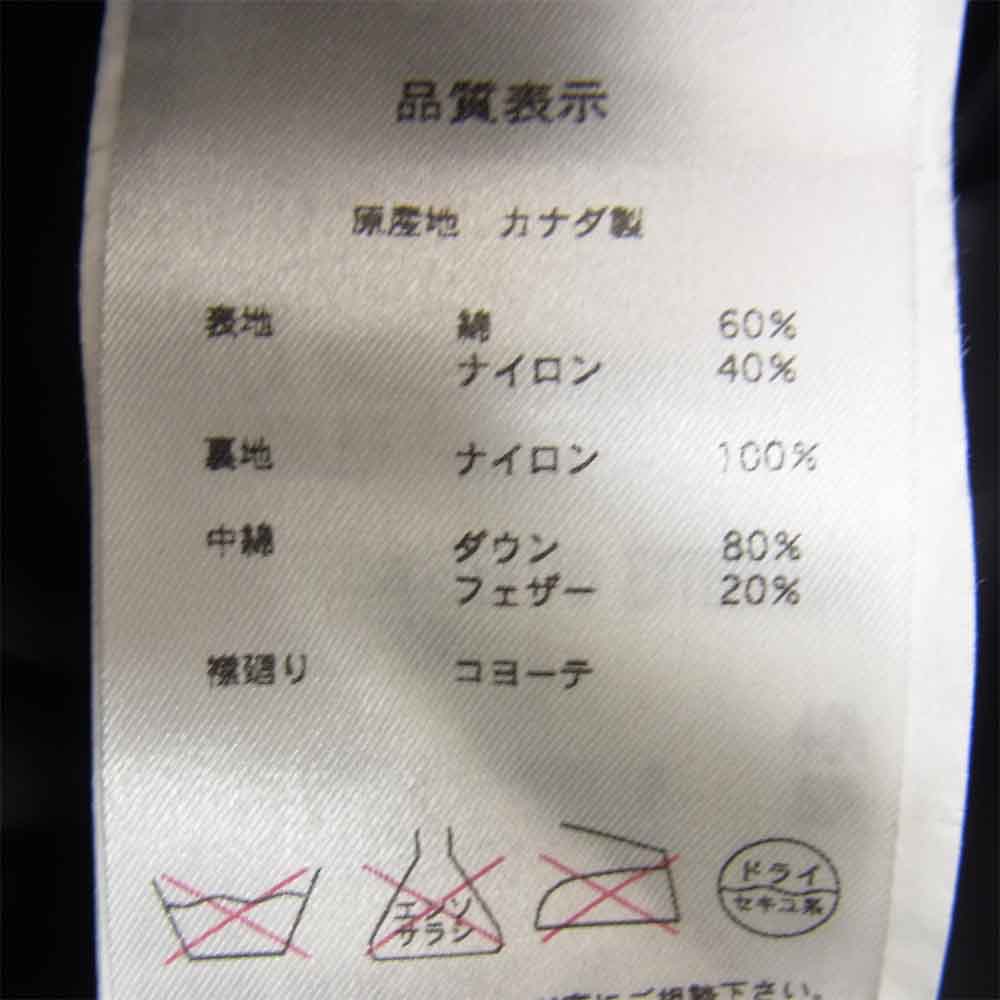 CANADA GOOSE カナダグース 3455JMB R 国内正規品 AMERICAN RAG CIE アメリカンラグシー 別注 KINGSTON キングストン ブラックラベル ダウン ジャケット カーキ系 S/P【中古】