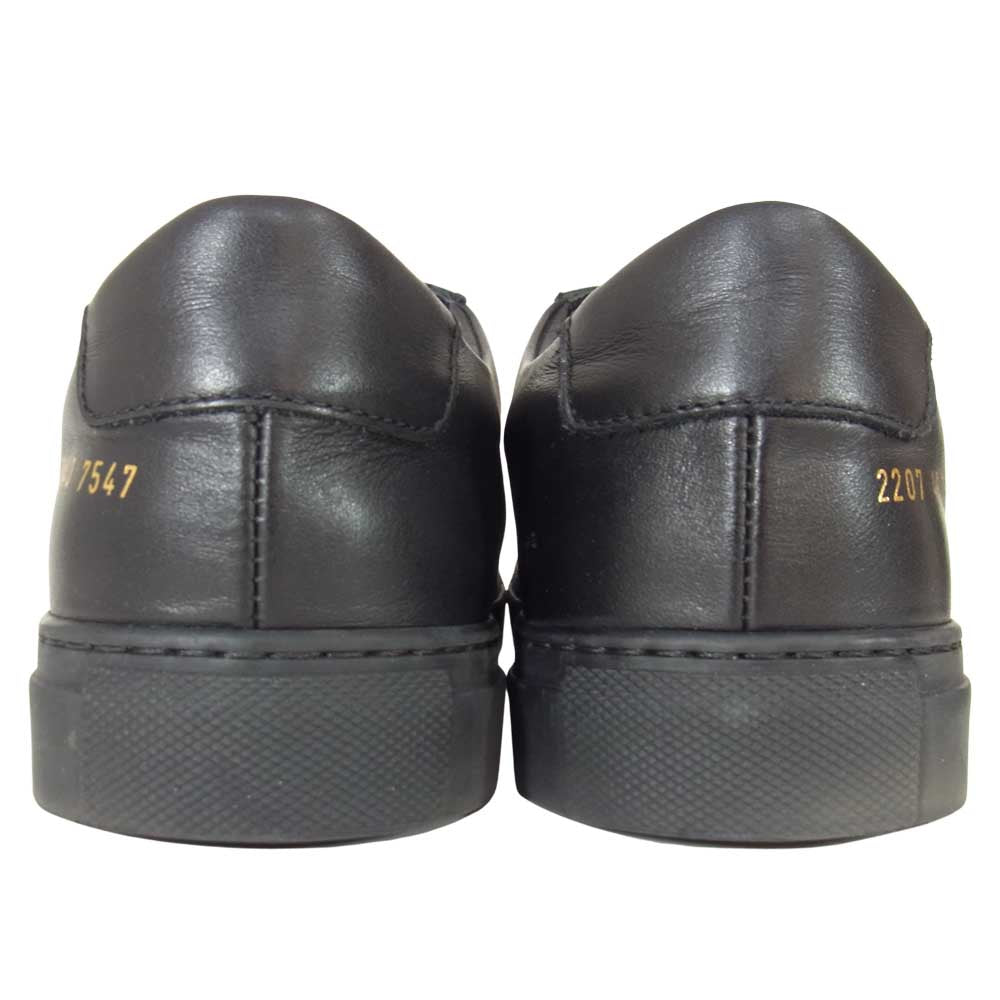 COMMON PROJECTS コモンプロジェクツ 2207 40 7547 ACHILLES LOW SUMMER EDITION アキレス ロー サマー エディション スニーカー ブラック系 40【中古】