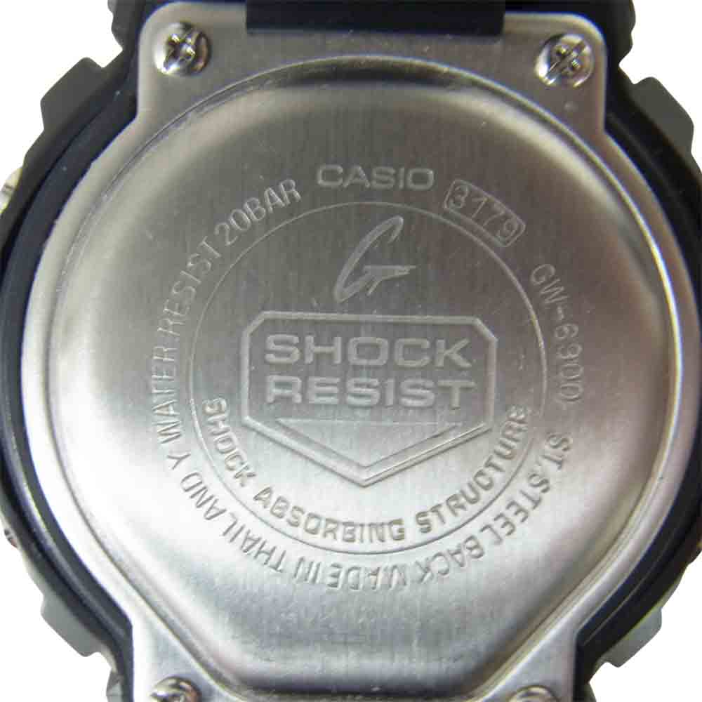 G-SHOCK ジーショック GW-6900 電波ソーラー 腕時計 ブラック系【中古】