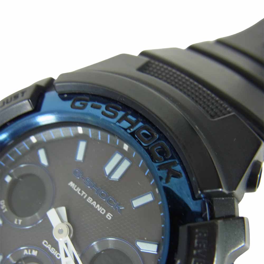 G-SHOCK ジーショック AWG-M100A 電波ソーラー 腕時計 ブラック系【中古】