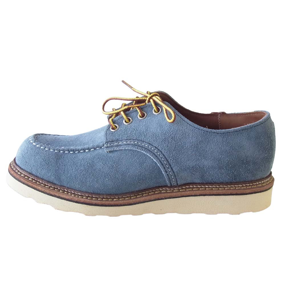 RED WING レッドウィング 8101 WORK OXFORD ワーク オックスフォード アイリッシュセッター SLATE BLUE 26.5【新古品】【未使用】【中古】