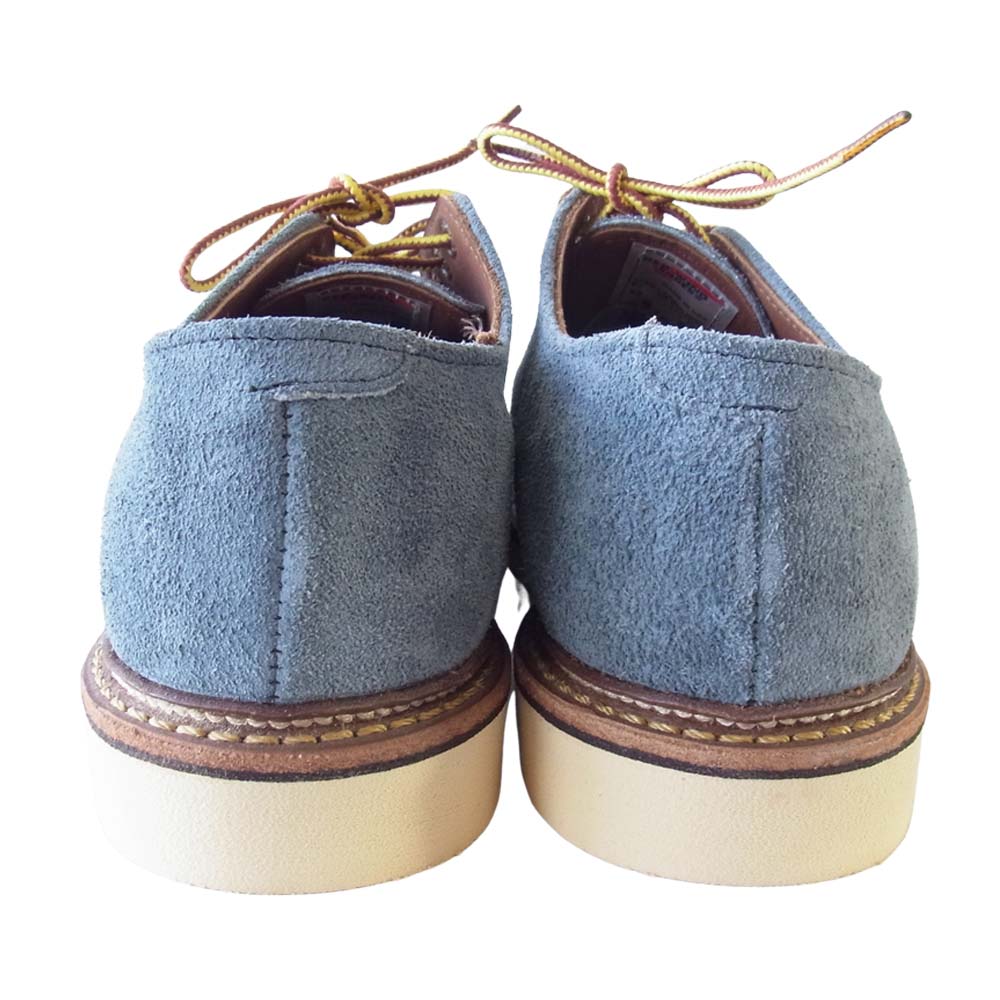 RED WING レッドウィング 8101 WORK OXFORD ワーク オックスフォード アイリッシュセッター SLATE BLUE 26.5【新古品】【未使用】【中古】