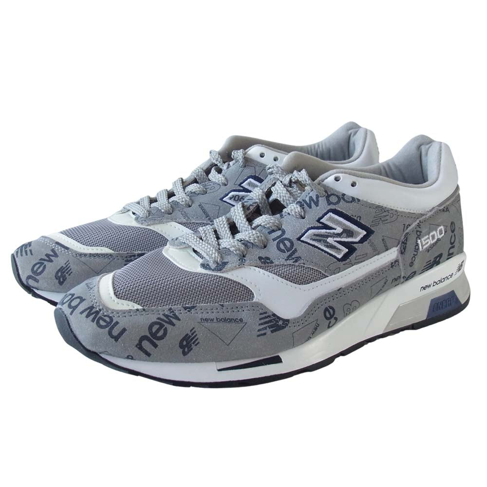 NEW BALANCE ニューバランス 英国製 M1500NBG 30th ANNIVERSARY GREY LOGO グレー系 USA9.5【極上美品】【中古】