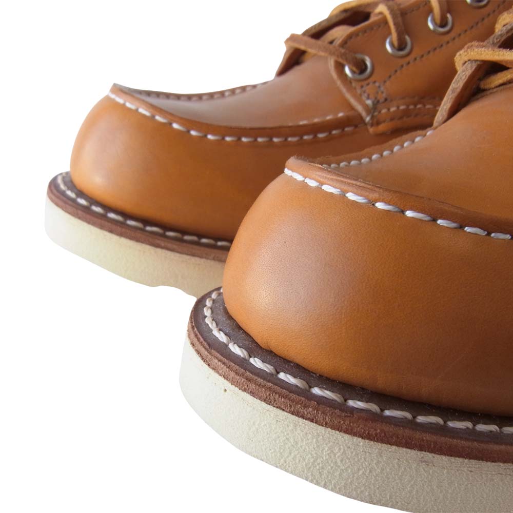 RED WING レッドウィング 9975 未使用 6inch CLASSIC MOC TOE モックトゥ ゴールドラセットセコイア ライトブラウン系 7.5【極上美品】【中古】