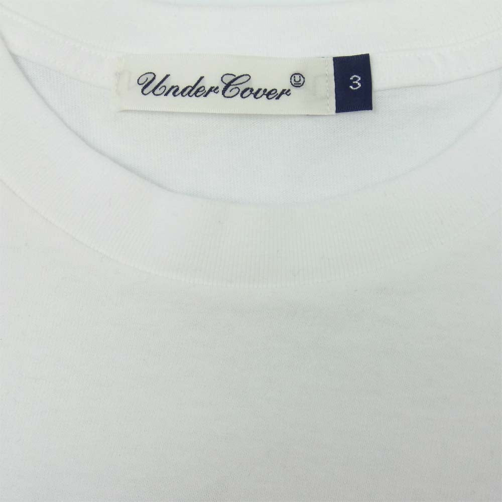 UNDERCOVER アンダーカバー BOU BANK OF UNDERCOVER プリント 半袖 Tシャツ ホワイト系 3【中古】