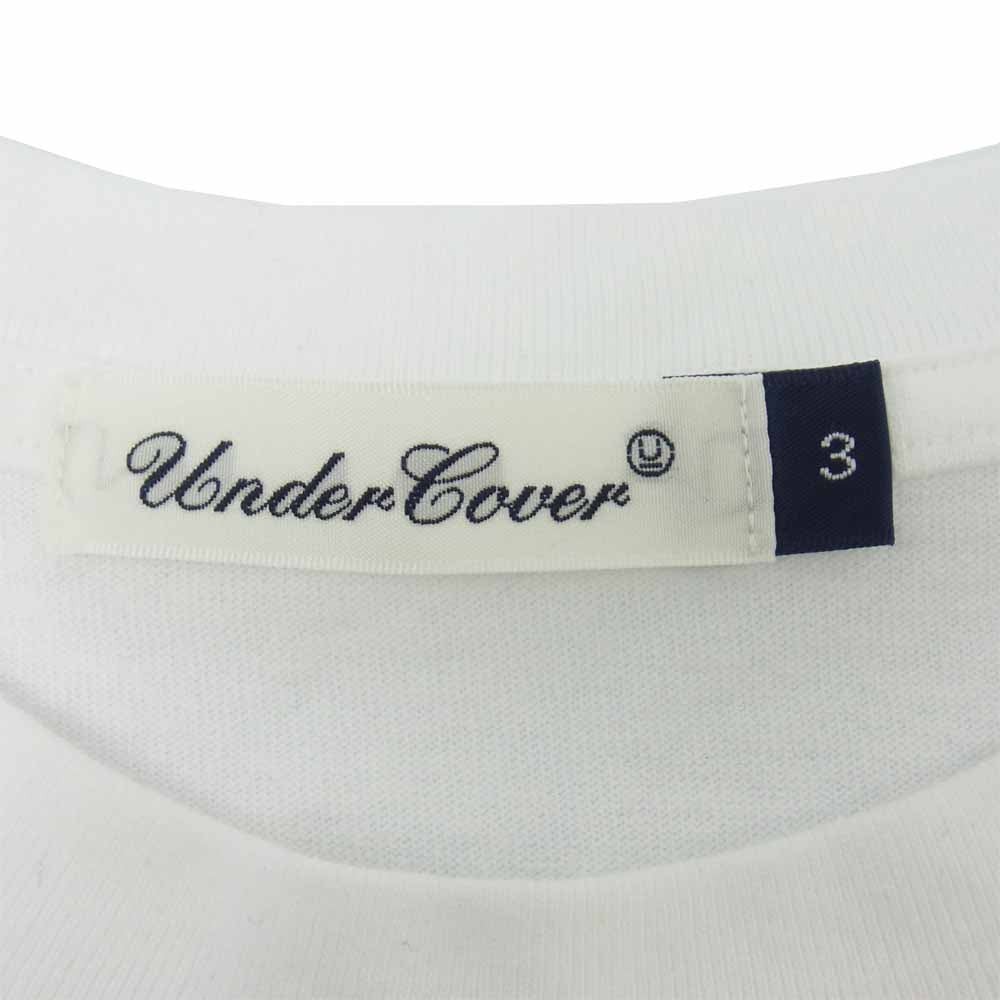 UNDERCOVER アンダーカバー BOU BANK OF UNDERCOVER プリント 半袖 Tシャツ ホワイト系 3【中古】