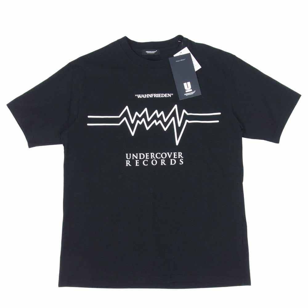 UNDERCOVER アンダーカバー UCY9807 ロゴ プリント 半袖 Tシャツ ブラック系 3【極上美品】【中古】