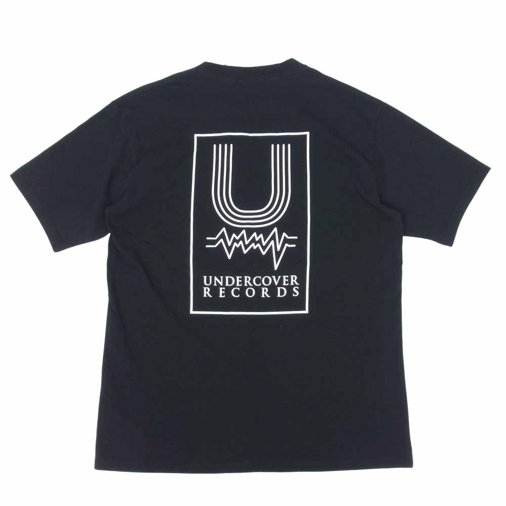 UNDERCOVER アンダーカバー UCY9807 ロゴ プリント 半袖 Tシャツ ブラック系 3【極上美品】【中古】
