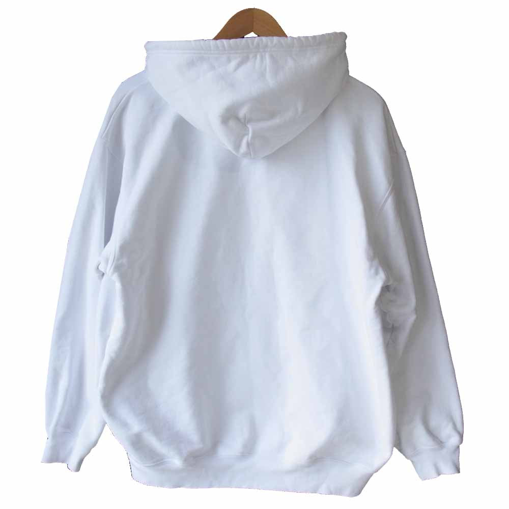 BALENCIAGA バレンシアガ TS91 570811 TIV55 9040 国内正規品 NEW COPYRIGHT MEDIUM FIT HOODIE フーディー パーカー ホワイト系 XS【中古】