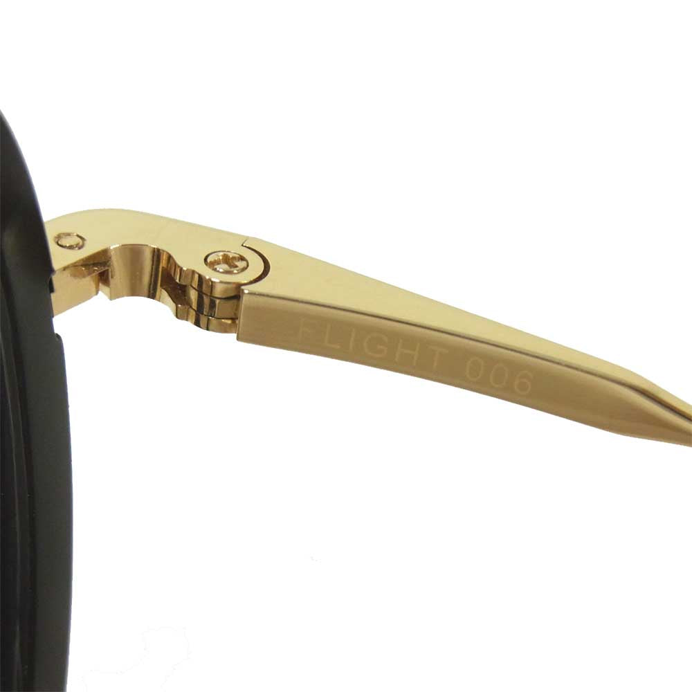 DITA ディータ 7806 FLIGHT 006 フライト サングラス ブラック系 ゴールド系 52□22-144【極上美品】【中古】