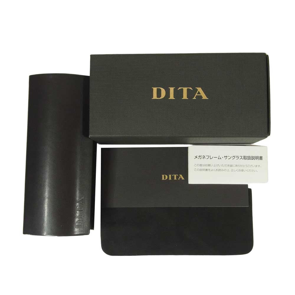 DITA ディータ 7806 FLIGHT 006 フライト サングラス ブラック系 ゴールド系 52□22-144【極上美品】【中古】