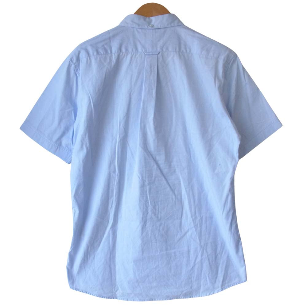 WTAPS ダブルタップス 141SPDT-SHM06 × トーマスメイソン THOMAS MASON S/S オックスフォード ボタンダウンシャツ ブルー系 S【中古】