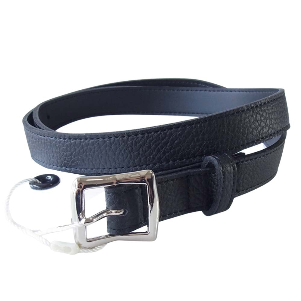 WTAPS ダブルタップス 181MYDT-AC01 BELT フェイクレザー ベルト ブラック系 M【美品】【中古】