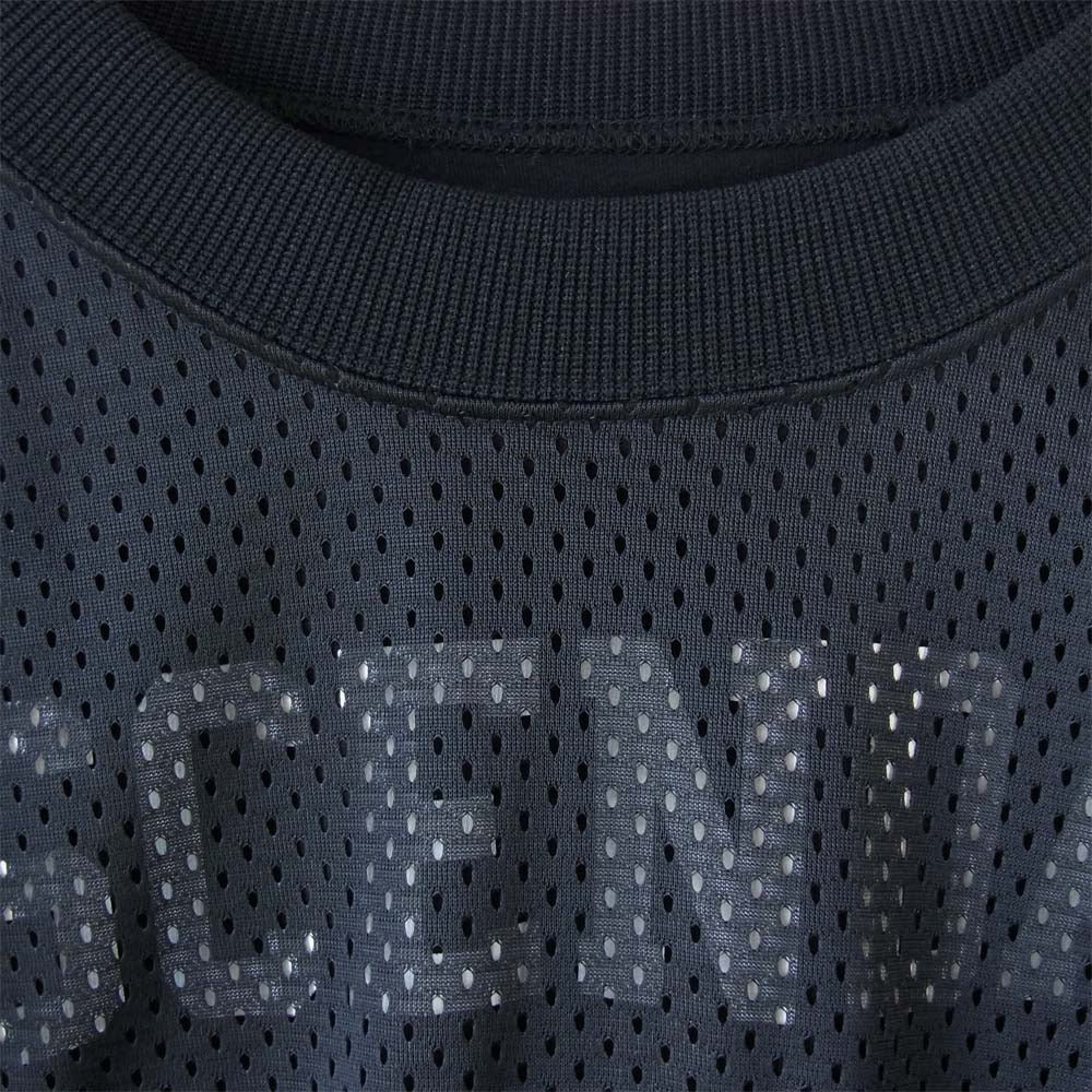 DESCENDANT ディセンダント 17AW SUBURBIA LAYERED レイヤード フットボール Tシャツ ブラック系 1【中古】