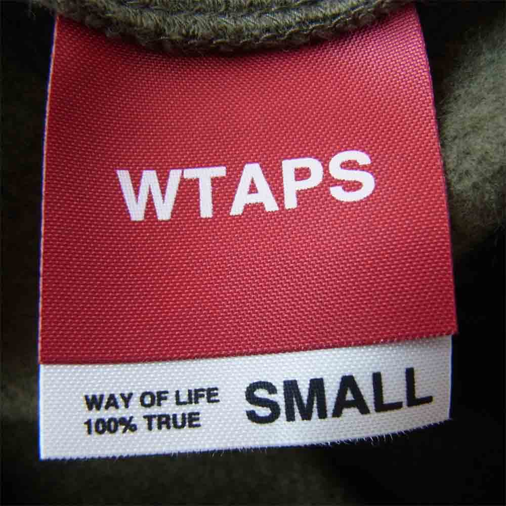 WTAPS ダブルタップス 16AW SPOT WTVUA CREW NECK クルーネックスウェット カーキ系 S【中古】