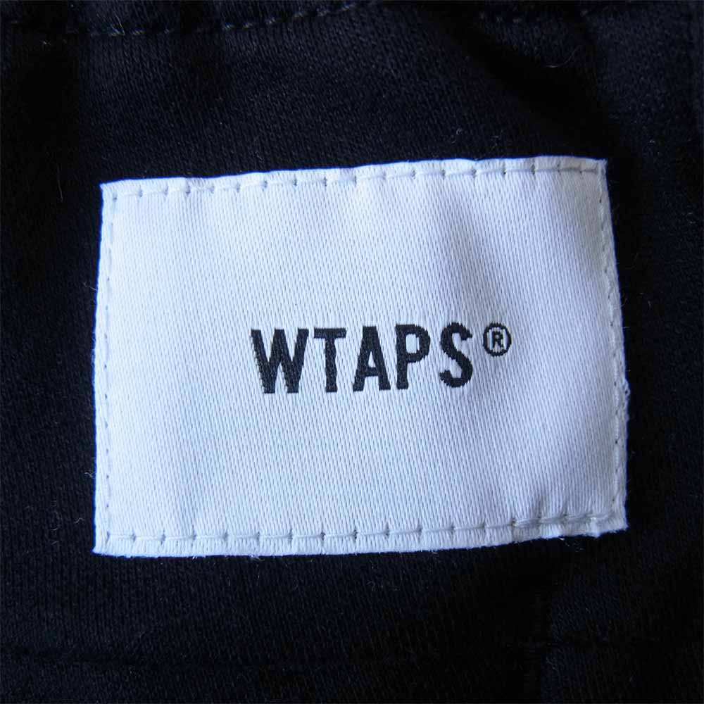 WTAPS ダブルタップス 18AW 182ATDT-CSM17 DEALER TROUSERS スウェット パンツ ブラック系 1【中古】