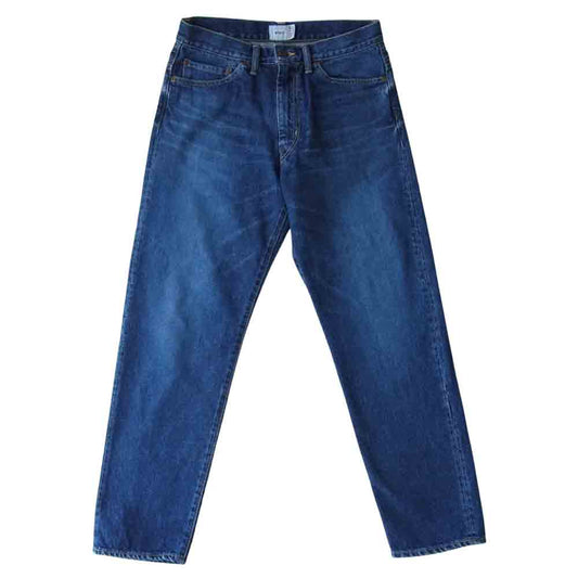 WTAPS ダブルタップス 18SS 181WVDT-PTM01 BAGGIE WASHED TROUSERS ウォッシュ加工 テーパード デニム パンツ インディゴブルー系 1【中古】