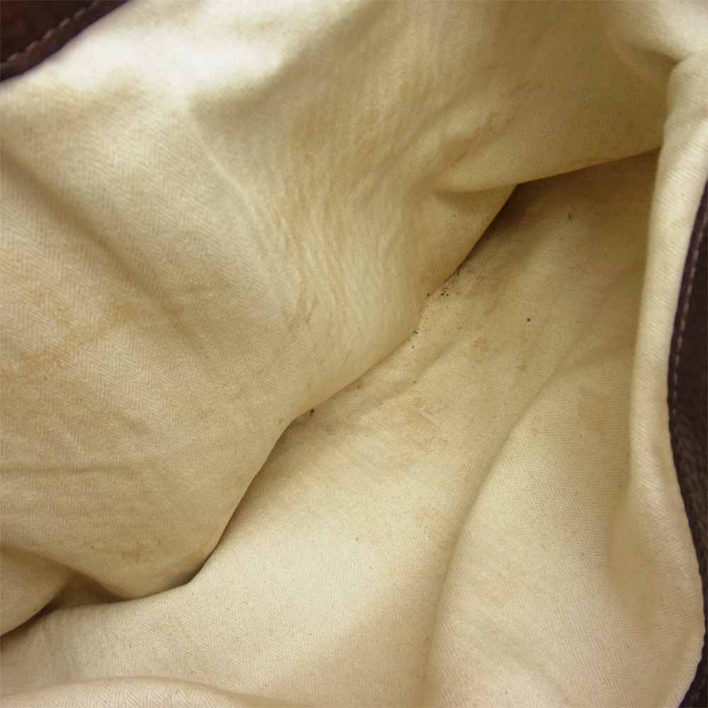 ゲンテン dan genten ダン ゲンテン トスカメン 2WAY ブリーフケース ダークブラウン系【中古】
