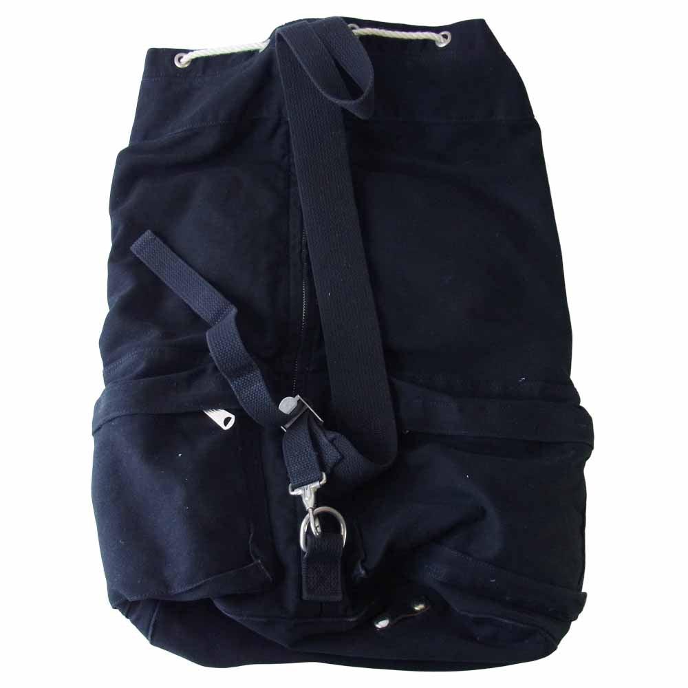 WACKO MARIA ワコマリア × PORTER ポーター ボンサック キャンバス ワンショルダー ブラック系【中古】