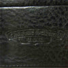 CHROME HEARTS クロムハーツ（原本無） ウェーブ クロスボタン ロング レザー ウォレット 長財布 ブラック系【中古】