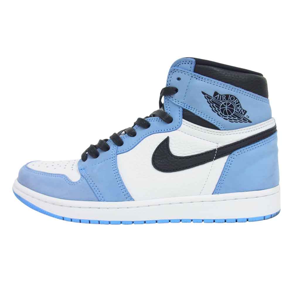 NIKE ナイキ 555088-134 AIR JORDAN 1 RETRO HIGH OG エア ジョーダン 1 レトロ ハイ スニーカー ホワイト系 ライトブルー系 27.5ｃｍ【中古】