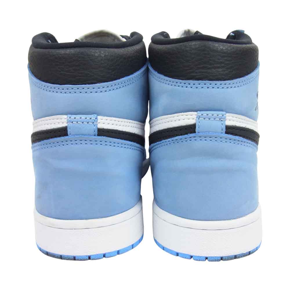 NIKE ナイキ 555088-134 AIR JORDAN 1 RETRO HIGH OG エア ジョーダン 1 レトロ ハイ スニーカー ホワイト系 ライトブルー系 27.5ｃｍ【中古】