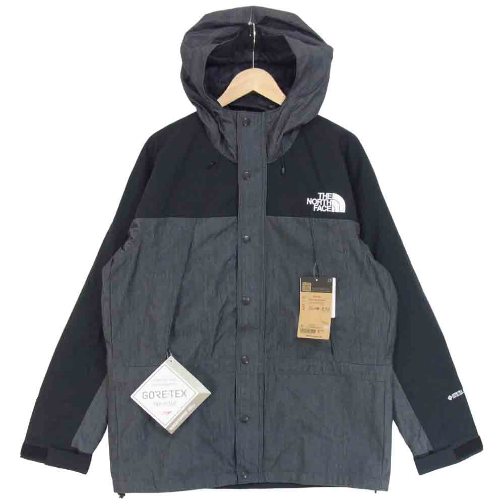 THE NORTH FACE ノースフェイス NP12032  国内正規品 MOUNTAIN LIGHT DENIM JACKET マウンテン ライト デニム ジャケット ブラックデニム L【新古品】【未使用】【中古】