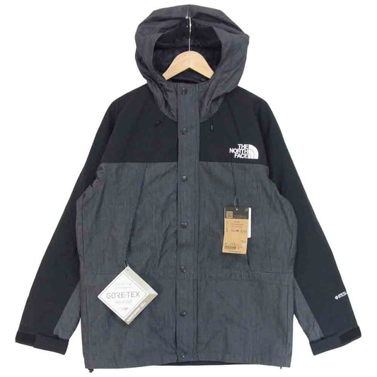 THE NORTH FACE ノースフェイス NP12032  国内正規品 MOUNTAIN LIGHT DENIM JACKET マウンテン ライト デニム ジャケット ブラックデニム L【新古品】【未使用】【中古】