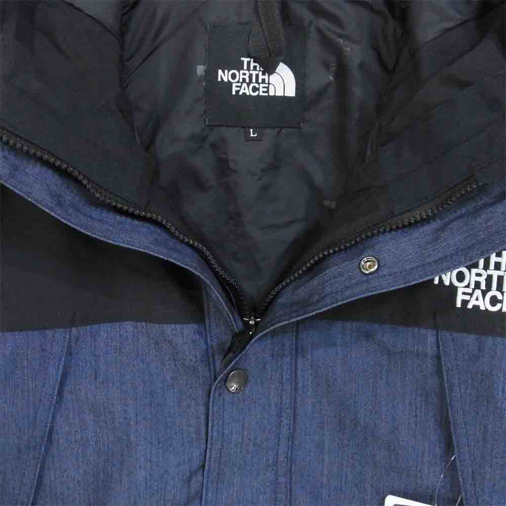 THE NORTH FACE ノースフェイス NP12032  国内正規品 MOUNTAIN LIGHT DENIM JACKET マウンテン ライト デニム ジャケット インディゴデニム L【新古品】【未使用】【中古】