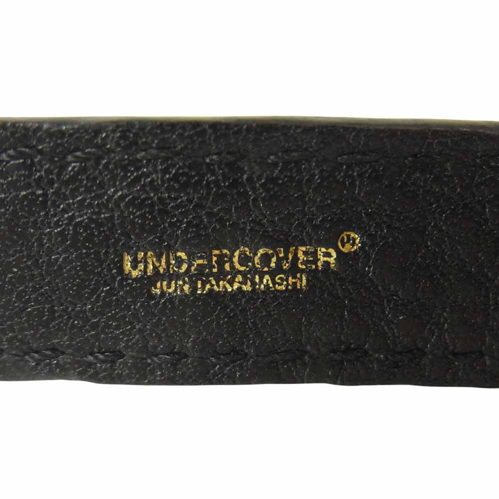 UNDERCOVER アンダーカバー 21SS UC1A4N05 ピラミッド スタッズ レザー チョーカー ブラック系 FREE【中古】